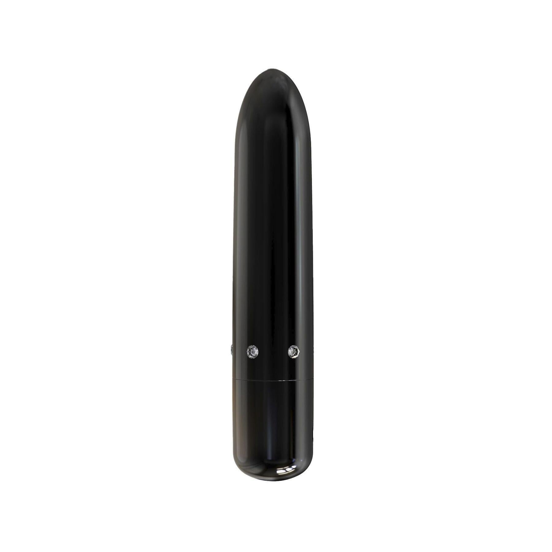 Виброшар Powerbullet Pretty Point Rechargeable Bullet Black (SO5564)