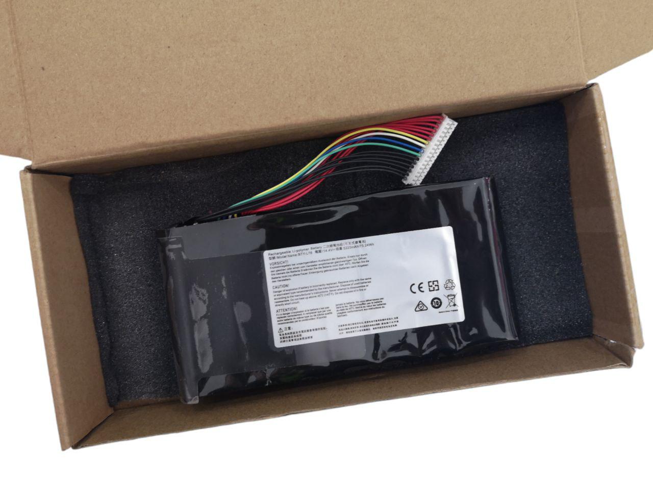 Аккумулятор для MSI GT62/GT62VR/GT80/GT80S/GT73/GT83/GT73VR/GT83VR/BTY-L78 5225 mAh 75,24Wh (23100922)