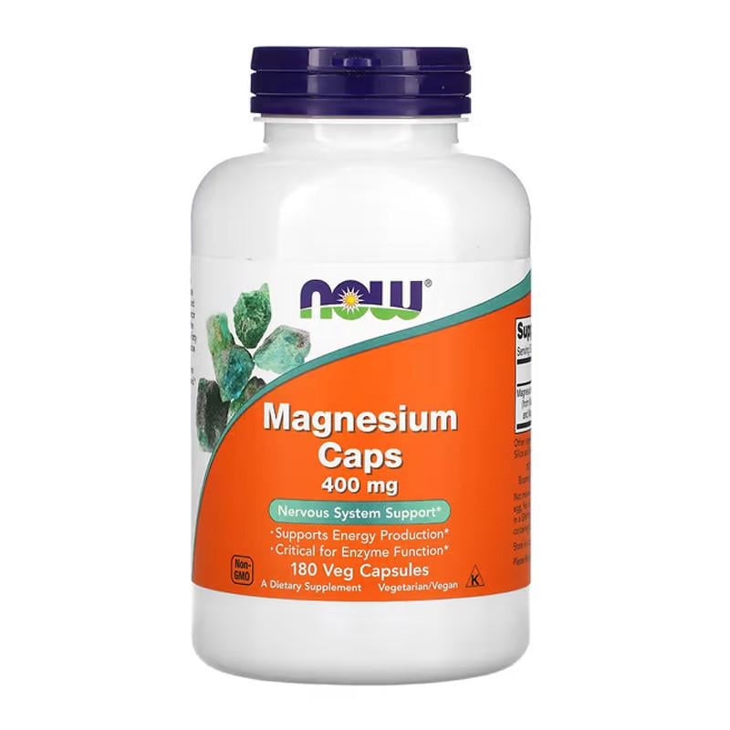 ᐉ Магний NOW Magnesium 400 мг 180 капс. (06663-01)