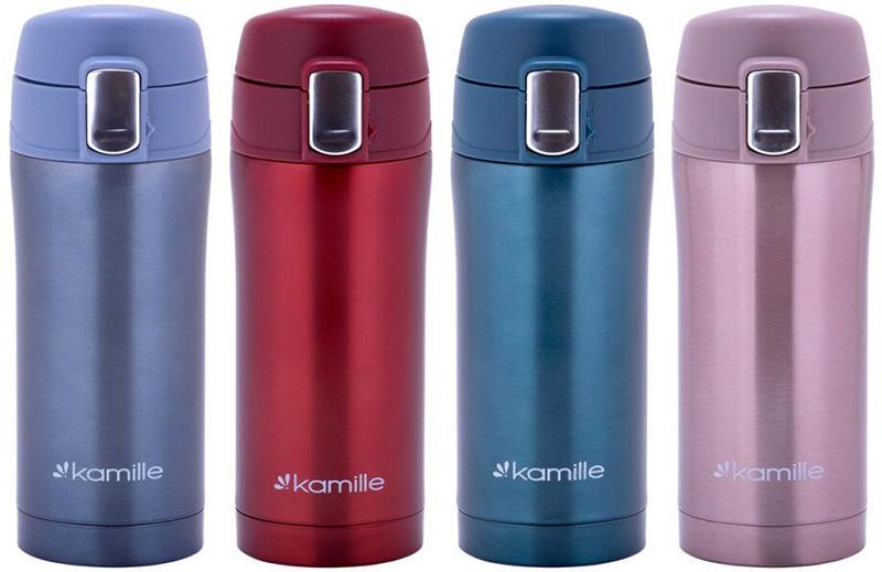 Термос Kamille Marigee з нержавіючої сталі 320 мл - фото 4 Термос Kamille Marigee з нержавіючої сталі 320 мл - фото 4
