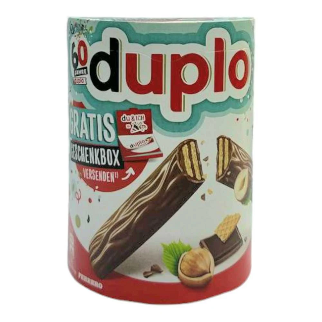 Шоколадные батончики Ferrero Duplo Gratis Geschenkbox 182 г