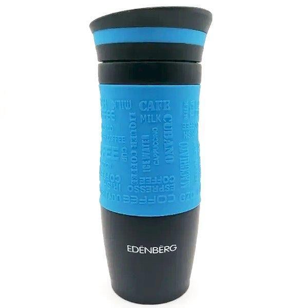 Термокружка-бутылка Edenberg 380 мл Голубой (EB-624)