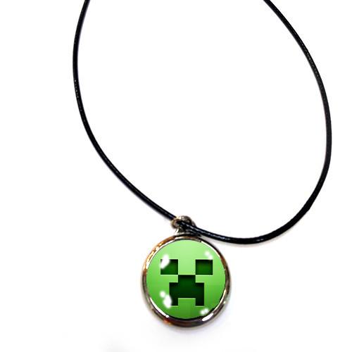 Кулон подвеска на шею Майнкрафт Крипер Minecraft (ku_032)