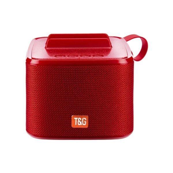 Портативная колонка T&G TG801 Bluetooth Red (14535354) - фото 1