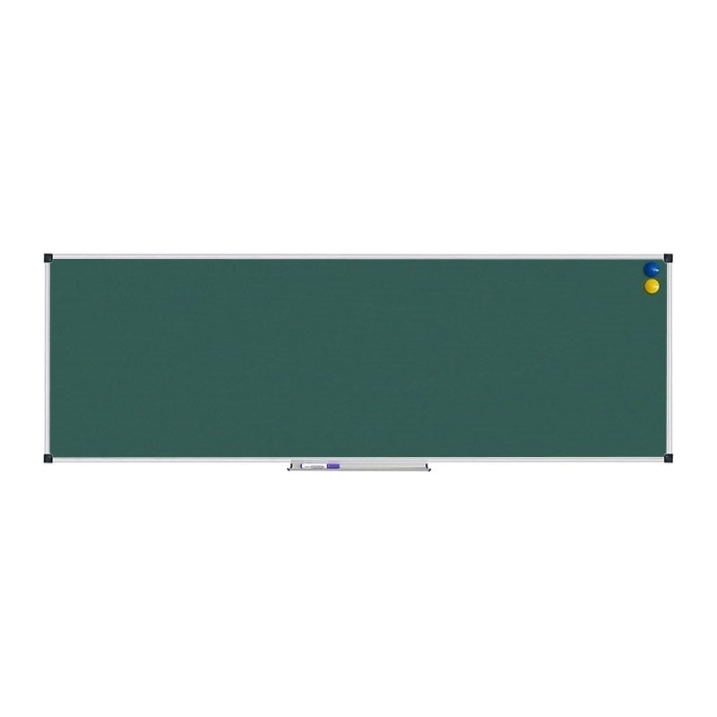 Доска магнитно-меловая металлическая 300x100 см (tf1502)