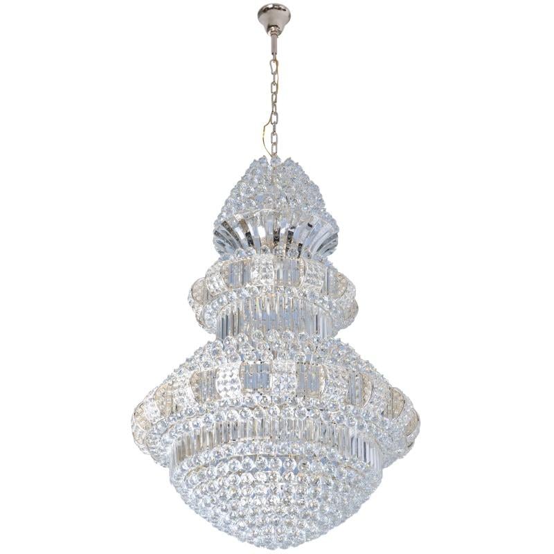 Хрустальная люстра Brille BCL-639C/29 E14 для холла на 29 лампочек