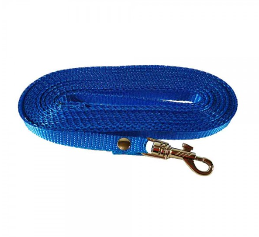 Поводок для собак капроновый 2 м х 20 мм Синий (2296440308) Поводок для собак капроновый 2 м х 20 мм Синий (2296440308)