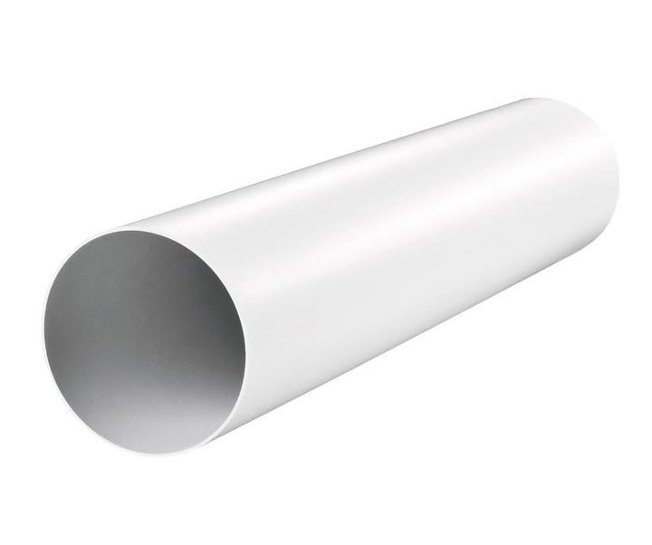 Канал вентиляционный пластиковый круглый Ventika 3010 d150 1 м ПВХ Белый