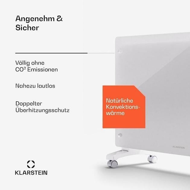 Конвекторний обігрівач KLARSTEIN Bornholm Smart (10045429) - фото 2 Конвекторний обігрівач KLARSTEIN Bornholm Smart (10045429) - фото 2