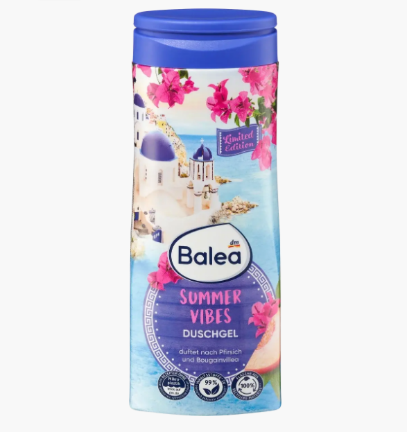 Гель для душа Balea Summer Vibes 300 мл (4066447668087)