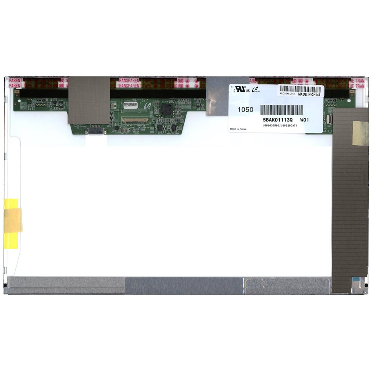 Матрица для ноутбука LTN133AT17 13,3" 1366x768 WXGA/HD Ready 16:9 eDP 30 pin справа внизу (30144)