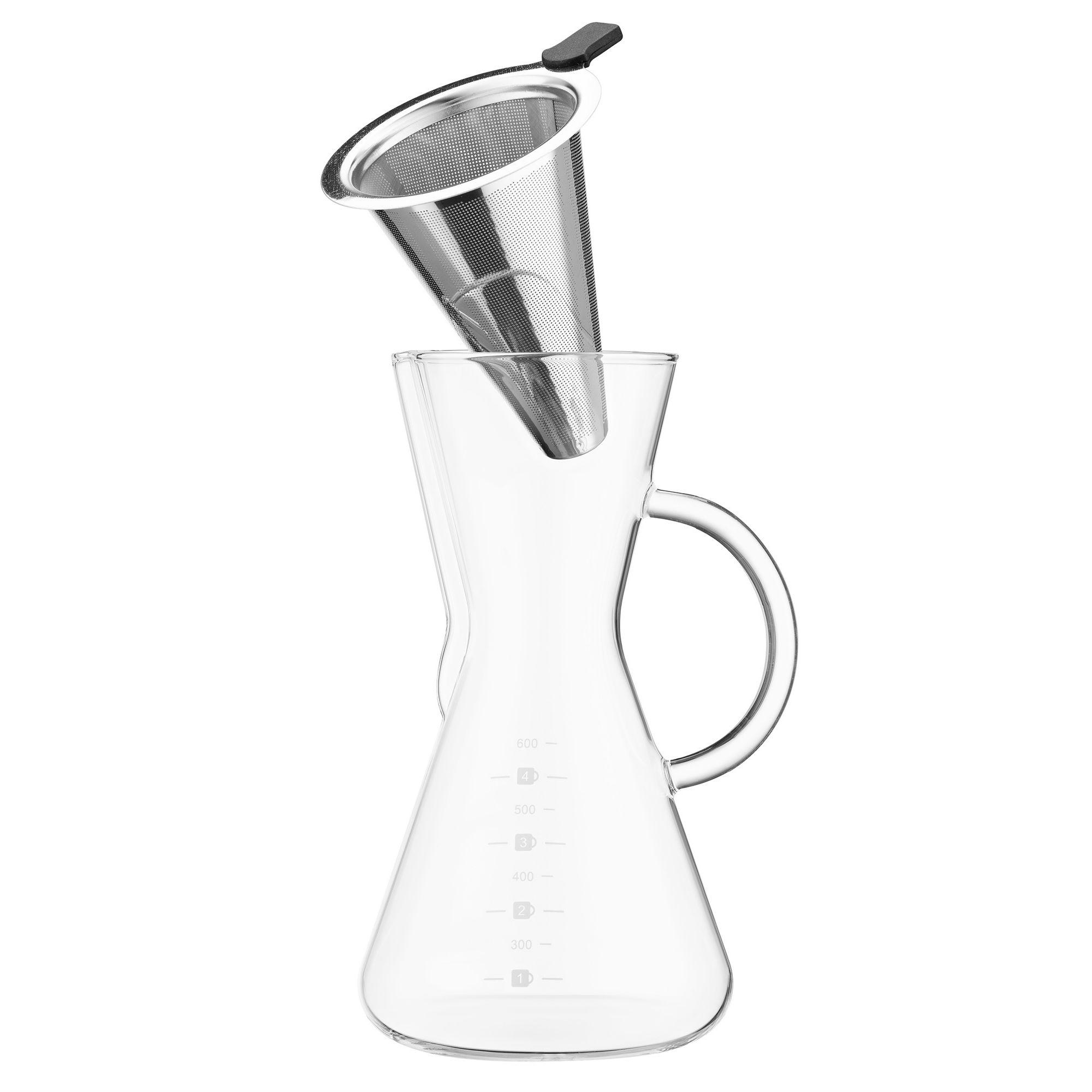 Кемекс для заварювання кави з фільтром Ardesto Black Mars AR0706CM 600 мл - фото 3