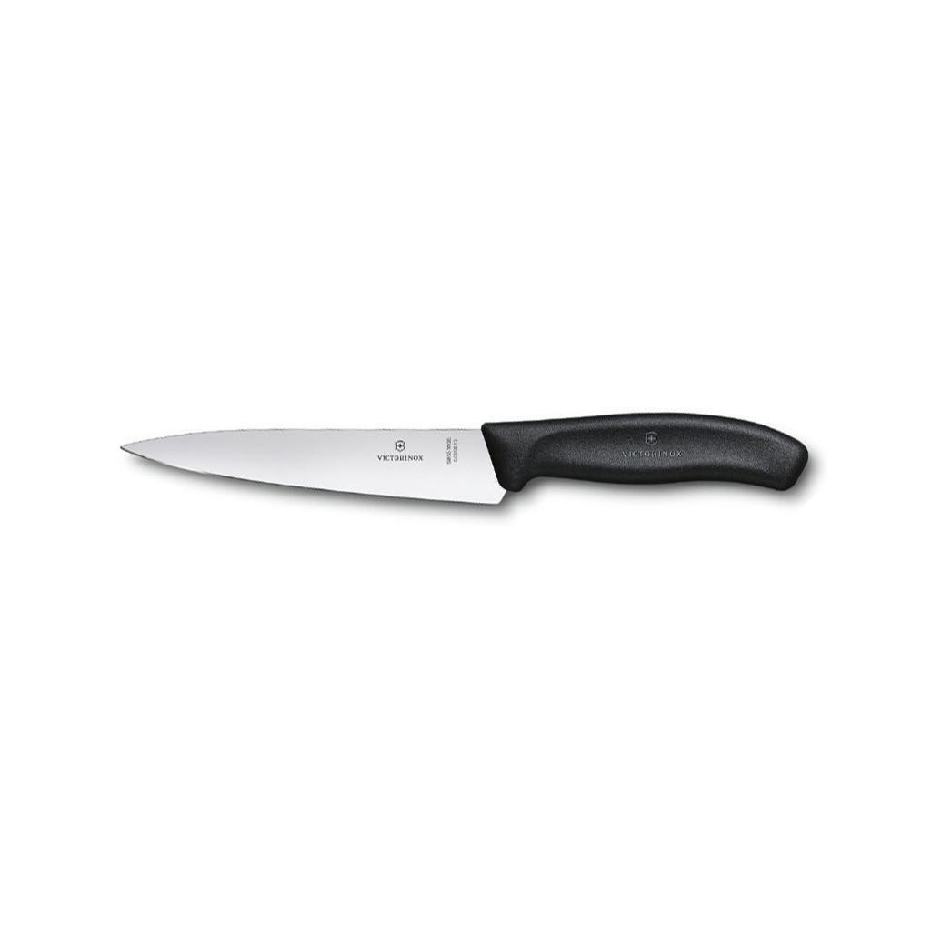 Кухонный нож Victorinox Swiss Classic 15 cм Black (6.8003.15G) Кухонный нож Victorinox Swiss Classic 15 cм Black (6.8003.15G)