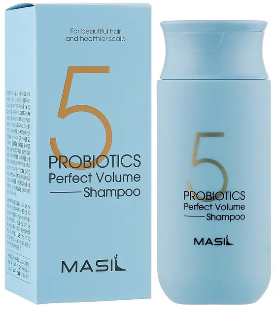 Шампунь з пробіотиками для ідеального об'єму волосся MASIL 5 Probiotics Perfect Volume Shampoo 150ml (8809744060545)