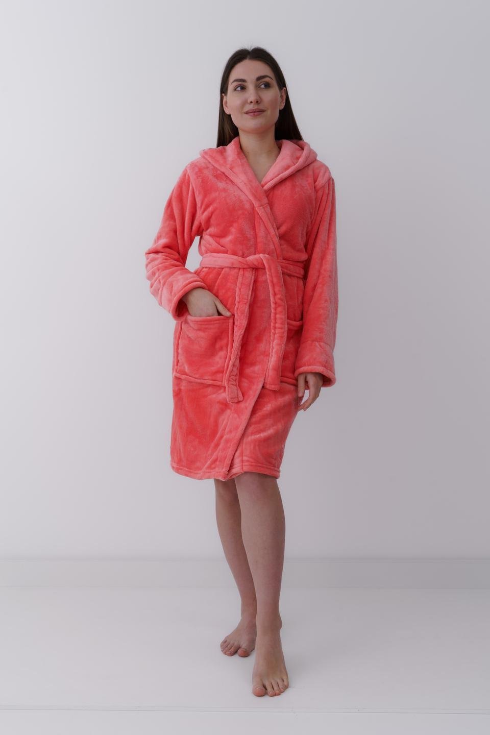 Халат жіночий UT Store HT02 L Персиковий