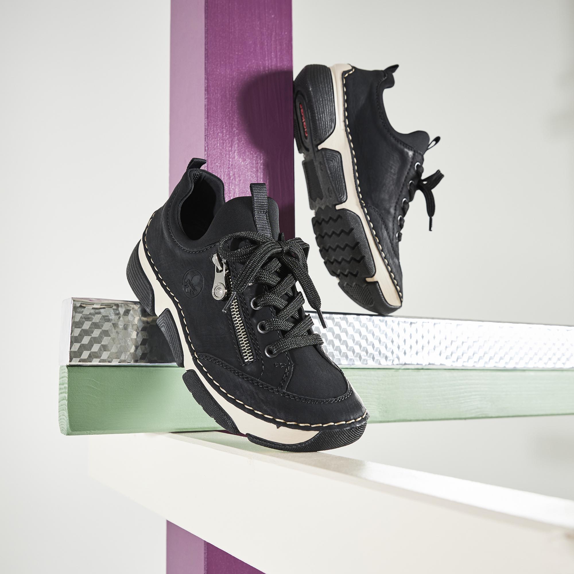 Кроссовки осенние женские RIEKER р. 41 Черный (035542-41) - фото 13