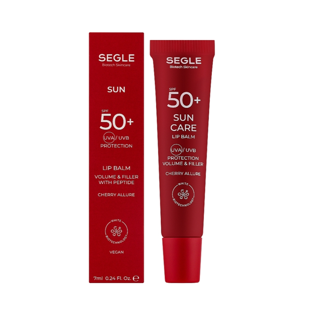 Бальзам для губ сонцезахисний Segle Sun Care Lip Balm Cherry Allure SPF50+ 7 мл