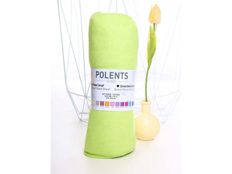 Простынь махровая полуторная 140155 Салатовый (DR009542)