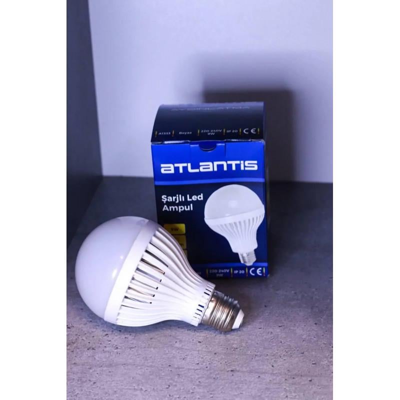 Лампочка на аккумуляторе Atlantis E27 9 Вт (12737524) - фото 3
