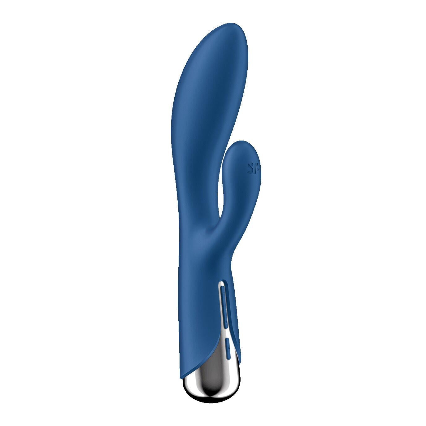 Вибратор-кролик с ротацией Satisfyer Spinning Rabbit 1 Blue 3 мотора