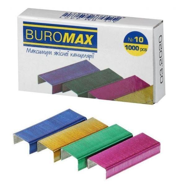 Скобы цветные ВМ.4421 №10 1000 шт. (00848) Скобы цветные ВМ.4421 №10 1000 шт. (00848)