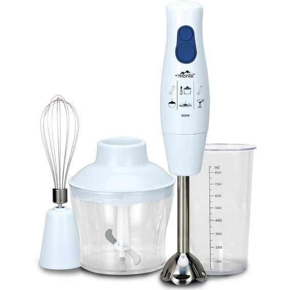 Блендер Monte Потужність 500 Вт Білий (25e14936)