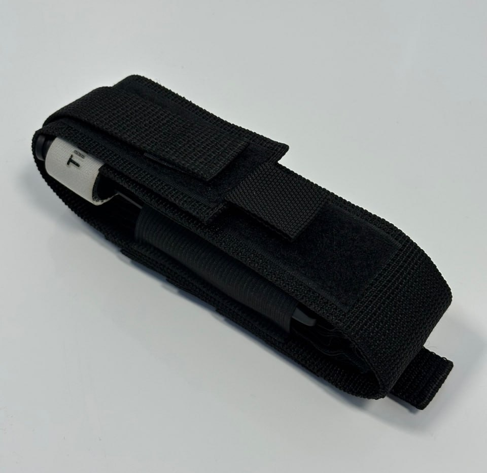 Подсумок открытый универсальный Clefers Tac ОТ Ч для турникета/ножниц с MOLLE-системой 14x5 см Черный (5024581) Подсумок открытый универсальный Clefers Tac ОТ Ч для турникета/ножниц с MOLLE-системой 14x5 см Черный (5024581)