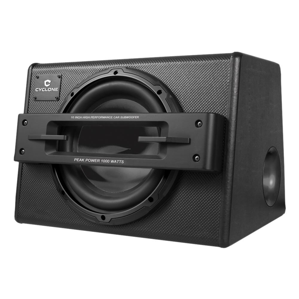 Сабвуфер автомобильный активний CYCLONE SB-250 корпусный (SP-40229)