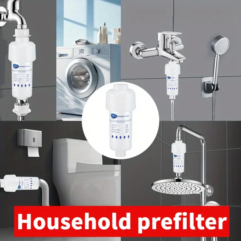 Фильтр для душа и ванной с тремя картриджами - фото 7