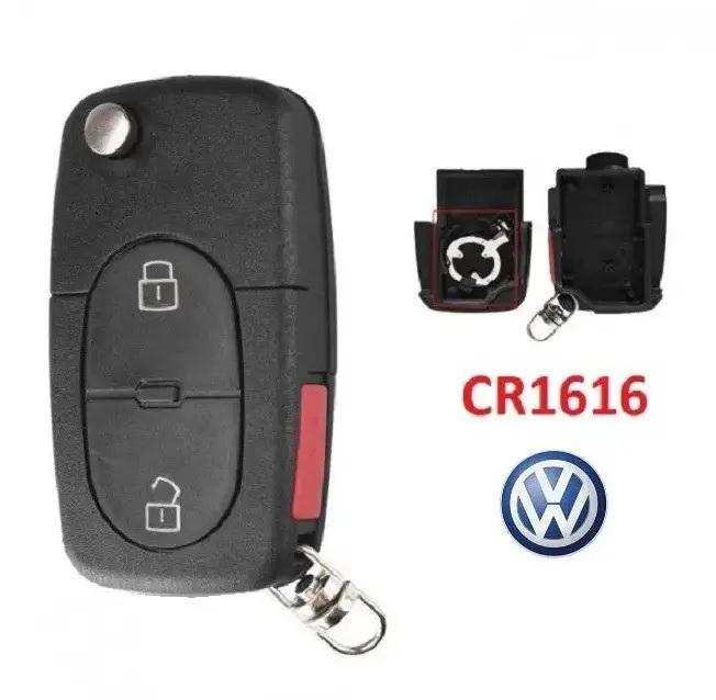 Корпус викидного автоключа для Volkswagen KS55 - фото 2 Корпус викидного автоключа для Volkswagen KS55 - фото 2