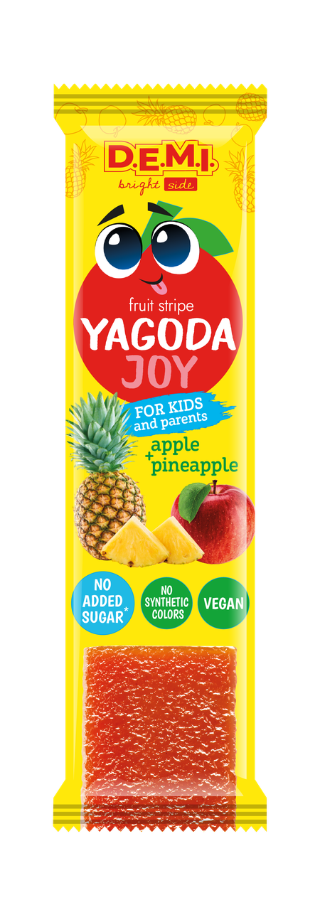 Пастила фруктова Yagoda Joy Ананас 15 г (2603674583)