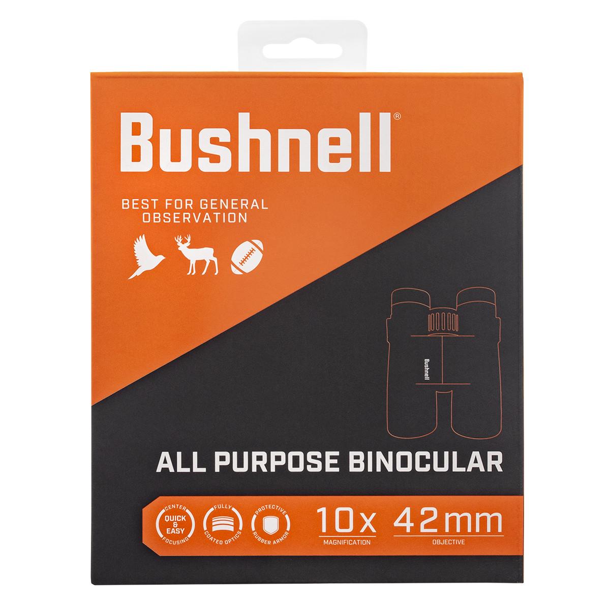 Бінокль військовий Bushnell All Purpose 10x42 Чорний (210142R) - фото 7