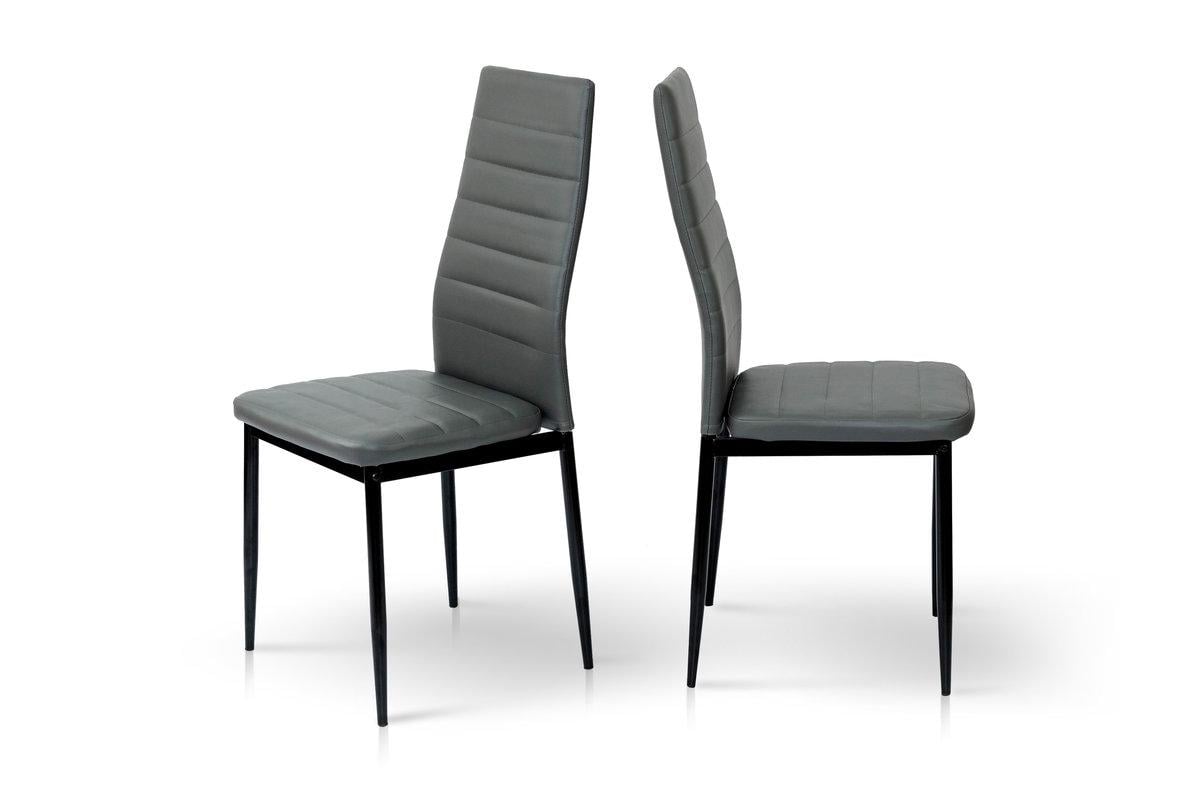 Стілець кухонний Мікс Меблі Ріо Чорно-сірий - фото 2 Стілець кухонний Мікс Меблі Ріо Чорно-сірий - фото 2