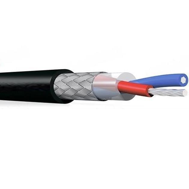Кабель микрофонный профессиональный Klotz D 5,6 мм 2x0,50 мм2 (MY250SW)