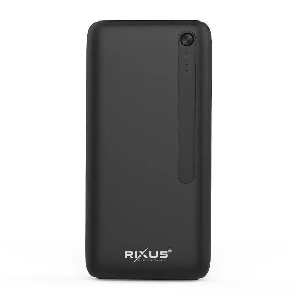 Повербанк Rixus RXPB38B 30000 Li-pol 20w с поддержкой быстрой зарядки (opt-105420)