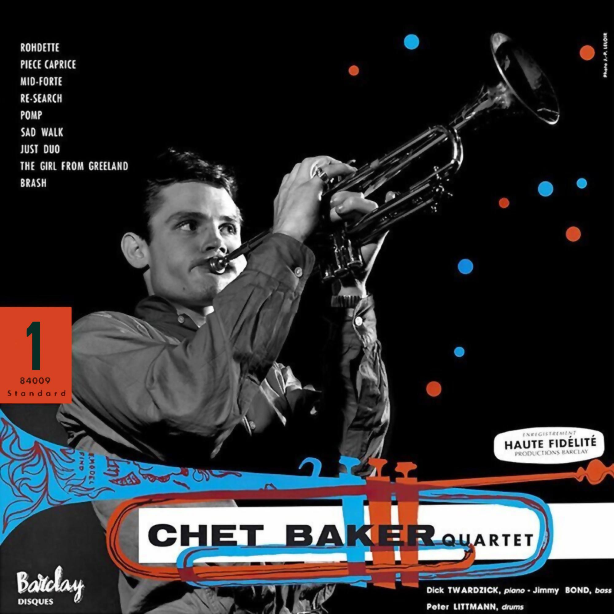 Виниловая пластинка Chet Baker Quartet- Chet Baker Quartet LP (29477254)