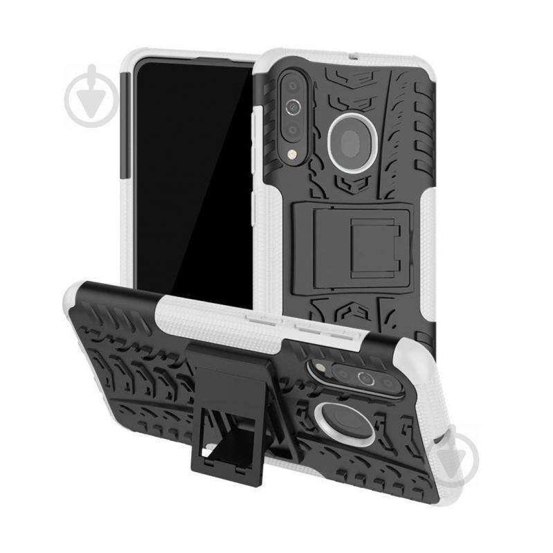 Чехол Armor Case для Samsung Galaxy A60 / M40 Белый (hub_FZxN43581)