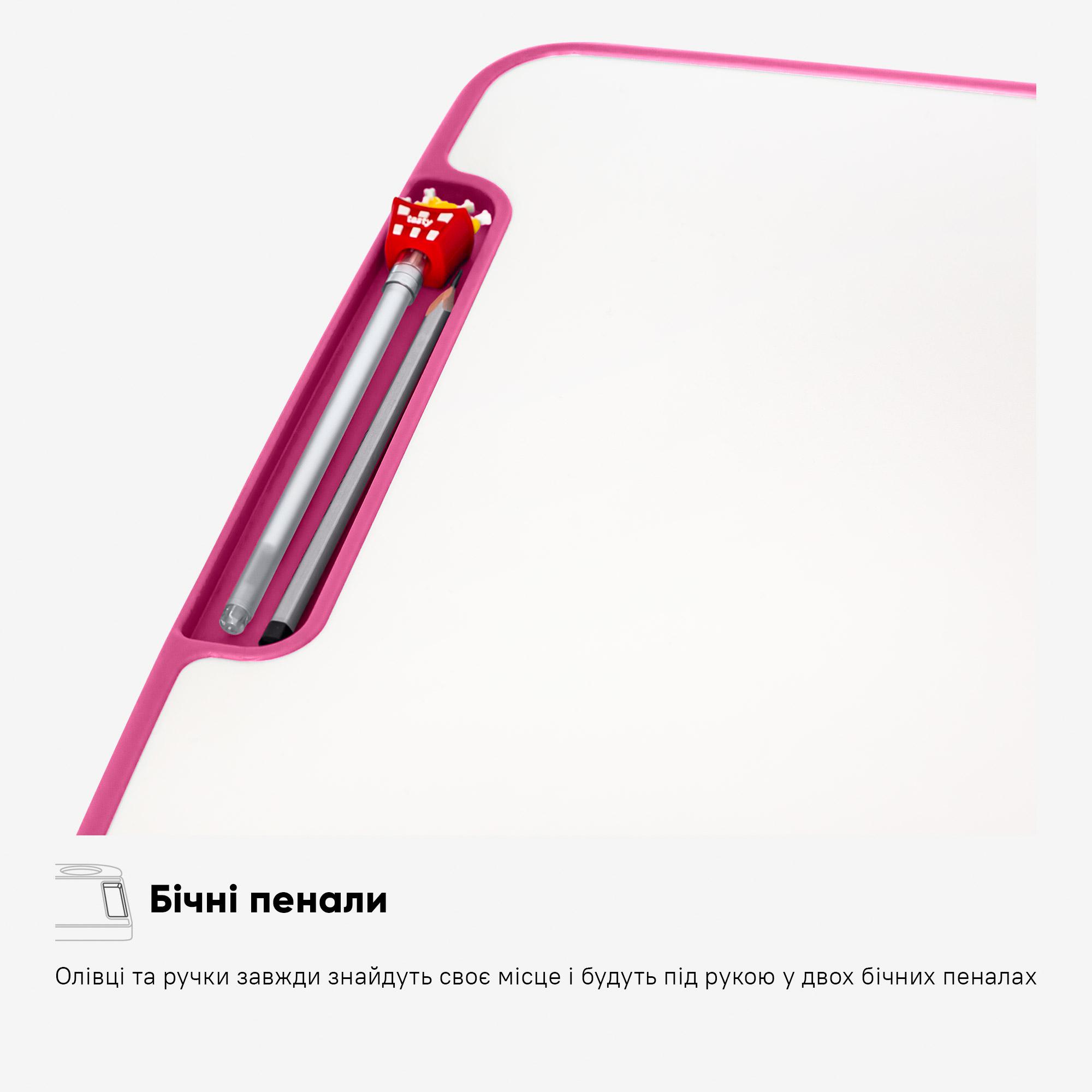 Комплект стіл та стілець Evo-kids Evo-05 Ergo Pink (Evo-05 Ergo PN) - фото 8