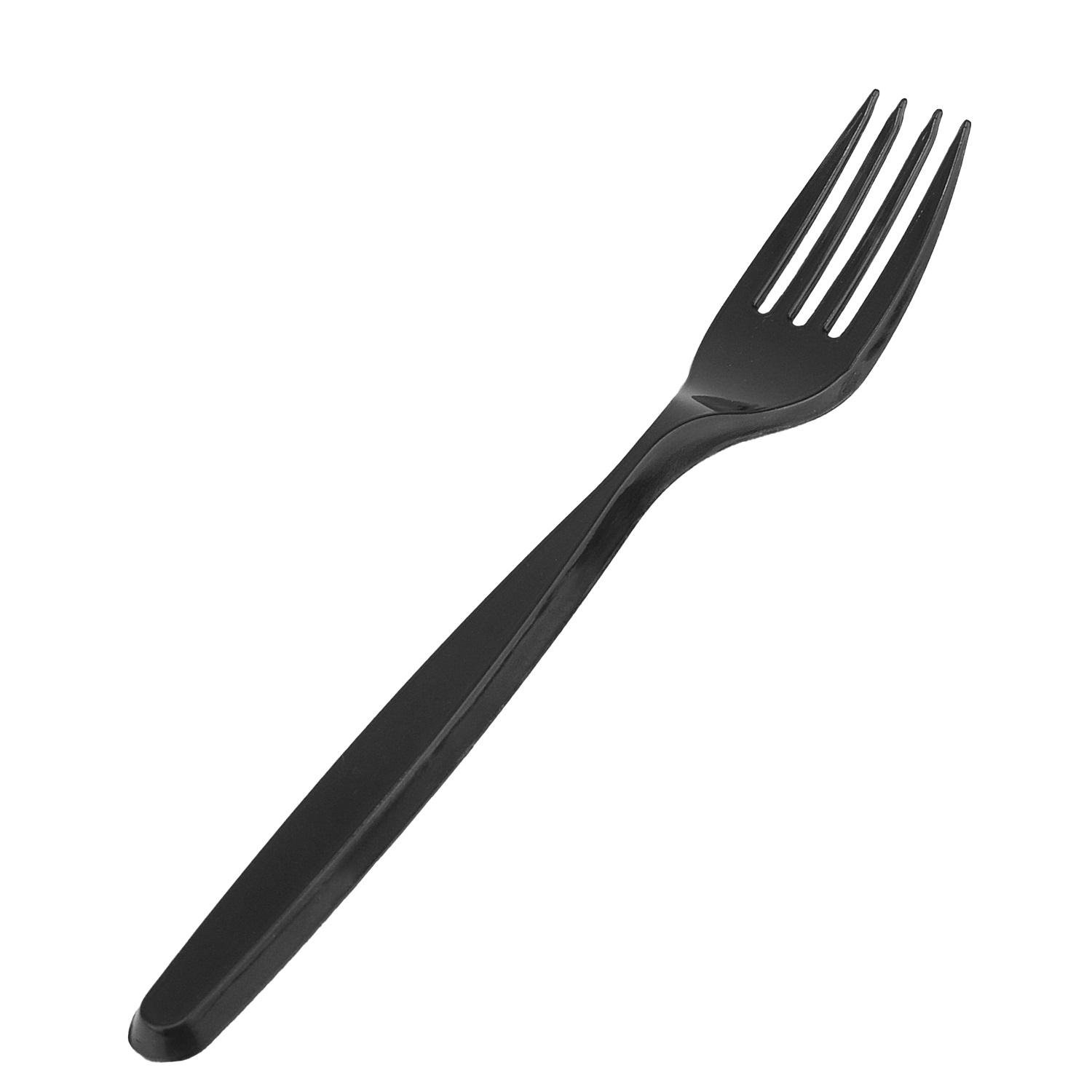 Вилка Премиум 180 мм 100 шт. Черный (2544141101) Вилка Премиум 180 мм 100 шт. Черный (2544141101)