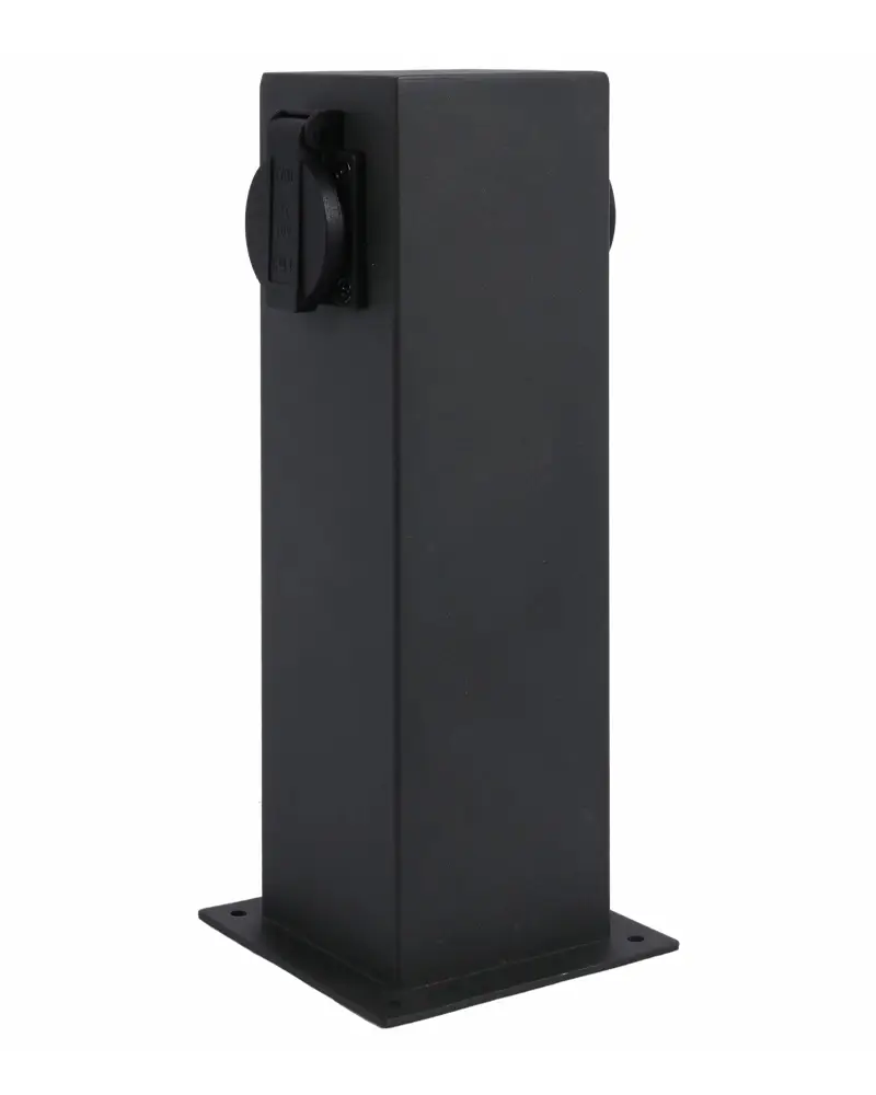 Уличный столбик с розеткой Polux 327963 Elektri
