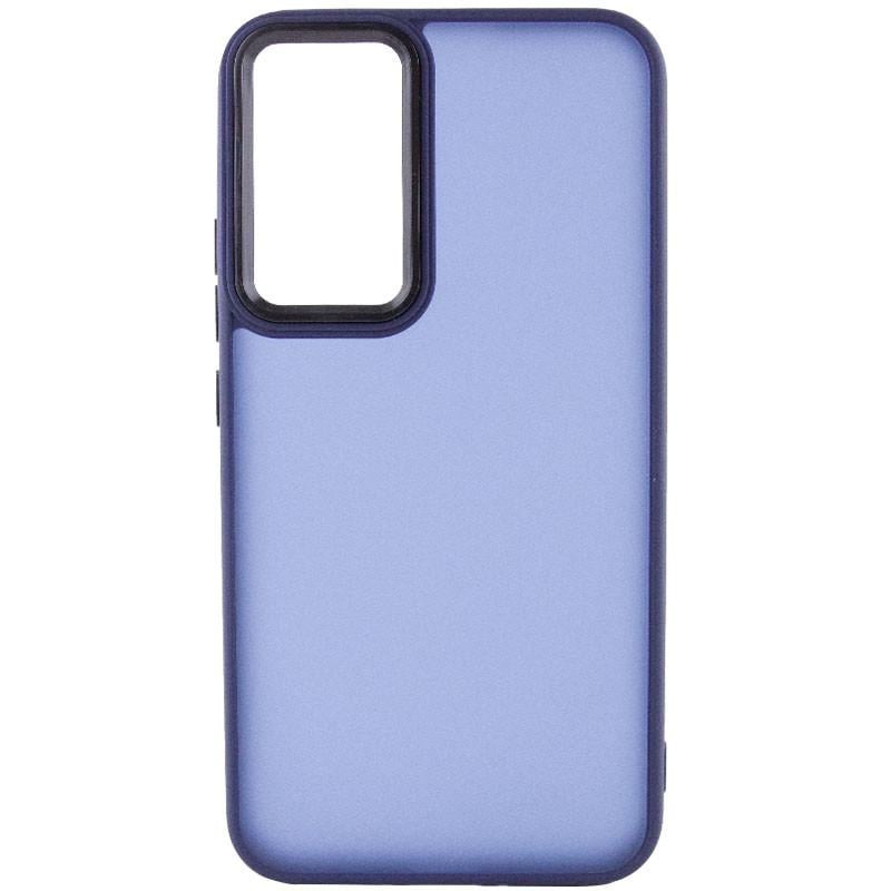 Противоударный Чехол Epik для Samsung Galaxy A52 4G / A52 5G / A52s Lyon Frosted TPU+PC Navy Blue - фото 2