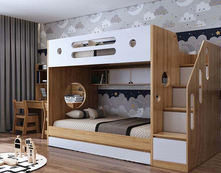 Кровать двухъярусная Fmebel Габри ДСП 18 мм 900х1900 мм (20469)