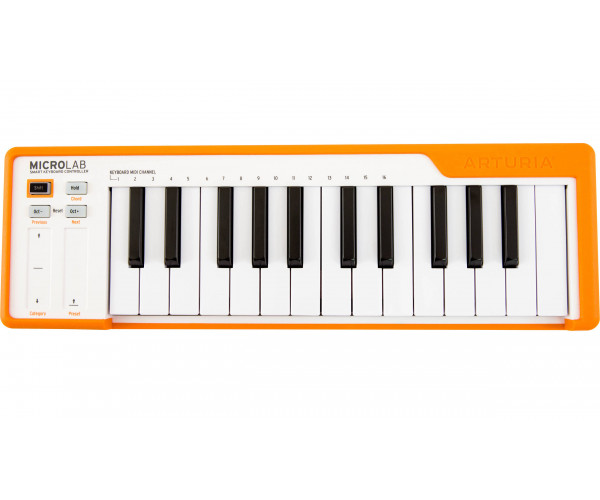 MIDI-клавіатура Arturia MicroLab Orange