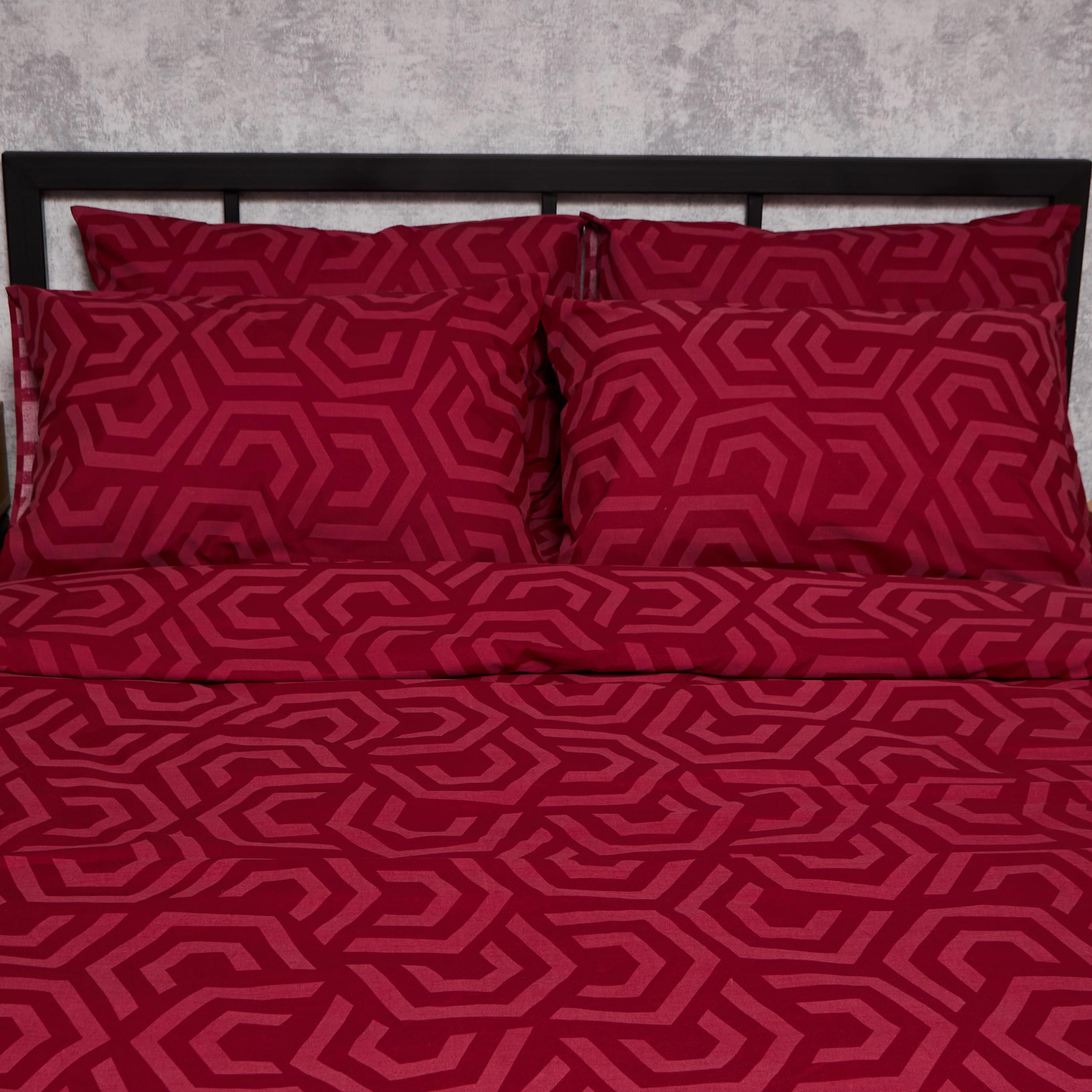 Набор наволочек Moon&Star Бязь Gold Люкс 70х70 см 2 шт. Burgundy Charm (MS-840000809)