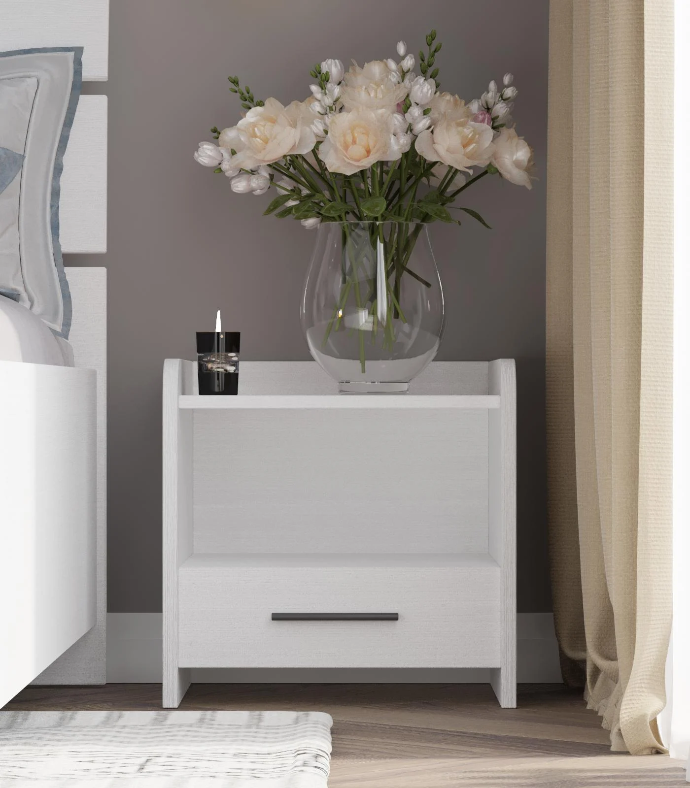 Тумба приліжкова Еверест Т-1 Німфея Альба (EVR-2465) - фото 2