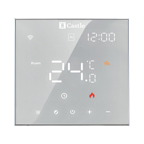 Терморегулятор программирования Castle AC602H Белый (543)