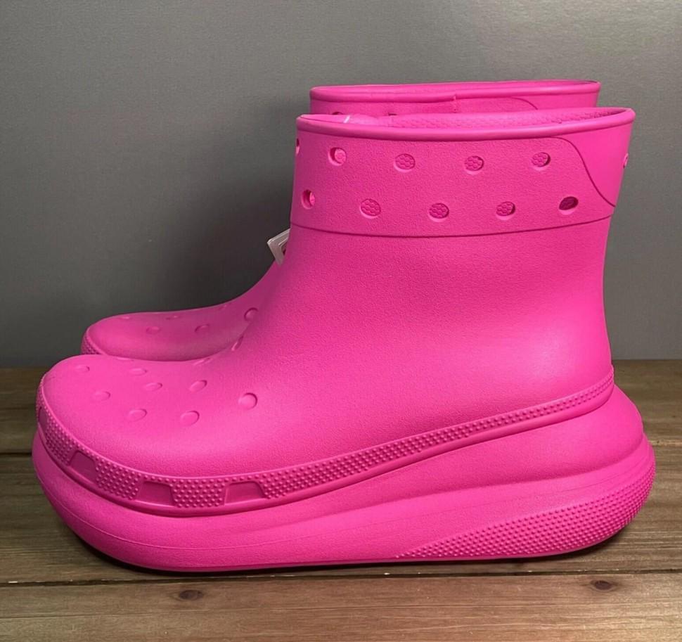 Чоботи жіночі гумові Crocs Crush Rain Boot Juice р. 35 Яскраво-рожевий (20347) - фото 11 Чоботи жіночі гумові Crocs Crush Rain Boot Juice р. 35 Яскраво-рожевий (20347) - фото 11