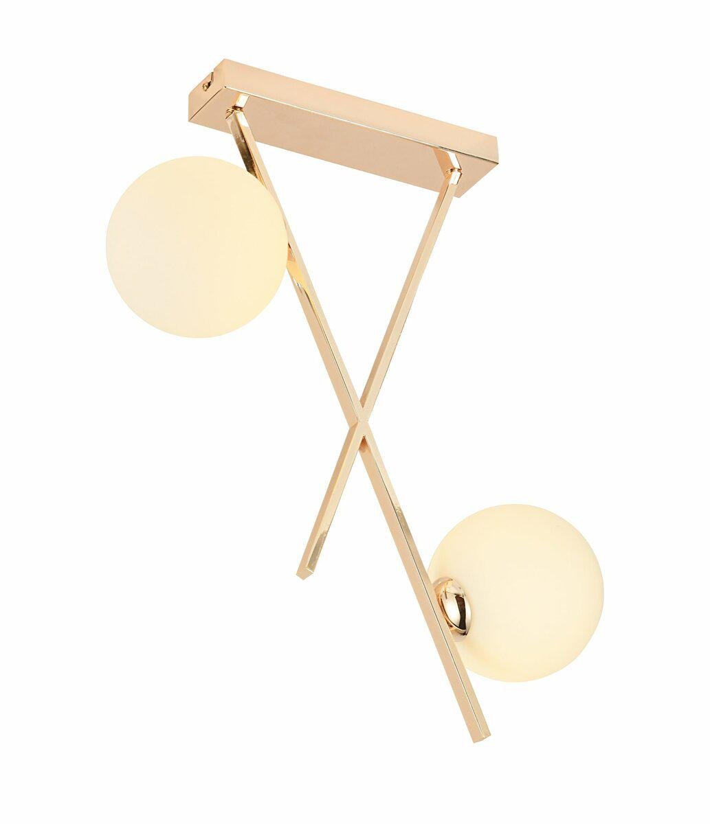 Люстра декоративна Valeso BC84017-2 GD на 2 плафони (44806)