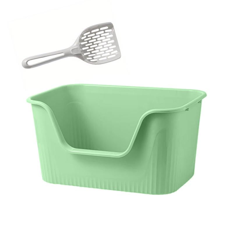 Лоток для котов Taotaopets 262207 с лопаткой 40 см Green (28525428)