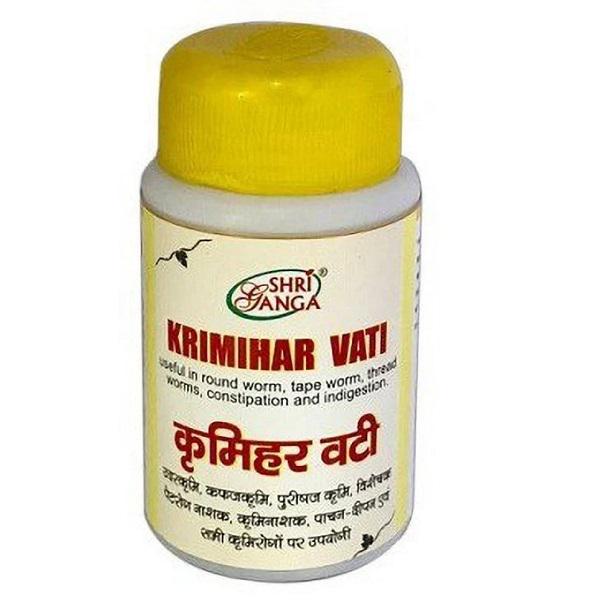 Антипаразитарный препарат Shri Ganga Krimihar Vati 50 табл. (000021862)